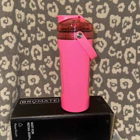 BrüMate MultiShaker 26oz Tumbler in Neon Pink 😍 New 🆕 & Never Used - Picture 5 of 17